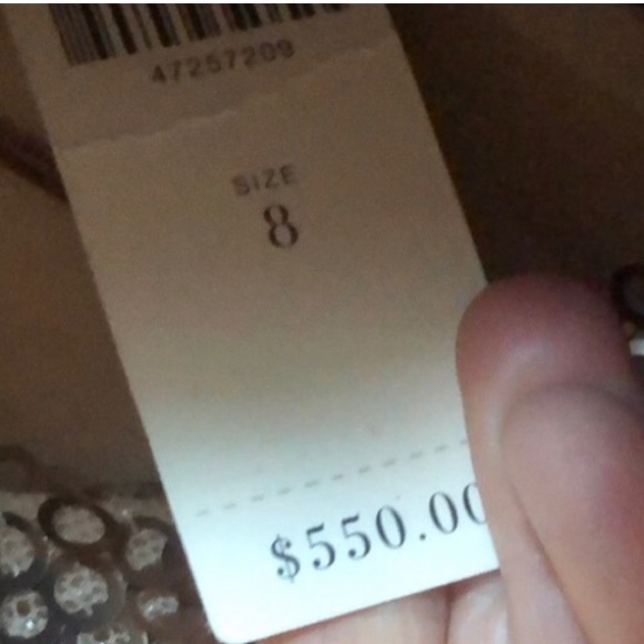 Monique Lhuillier Ruffle Hem Short Sleeve Dress - Picture 12 of 12